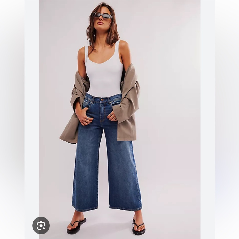 NWOT Free People We The Free Misha Barrel Wide Leg Jeans